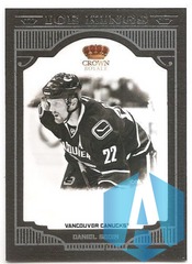 2011-12 Panini Crown Royale Ice Kings #4 Daniel Sedin